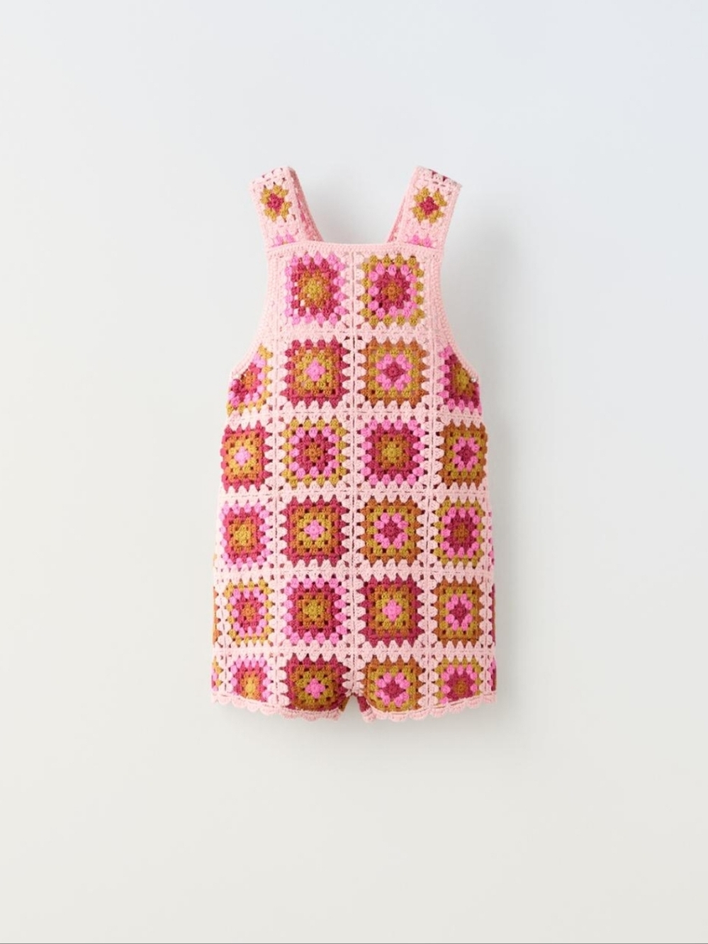 Crochet Square Romper